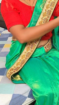 Komal Got Ready and Sat Down for Her Husband