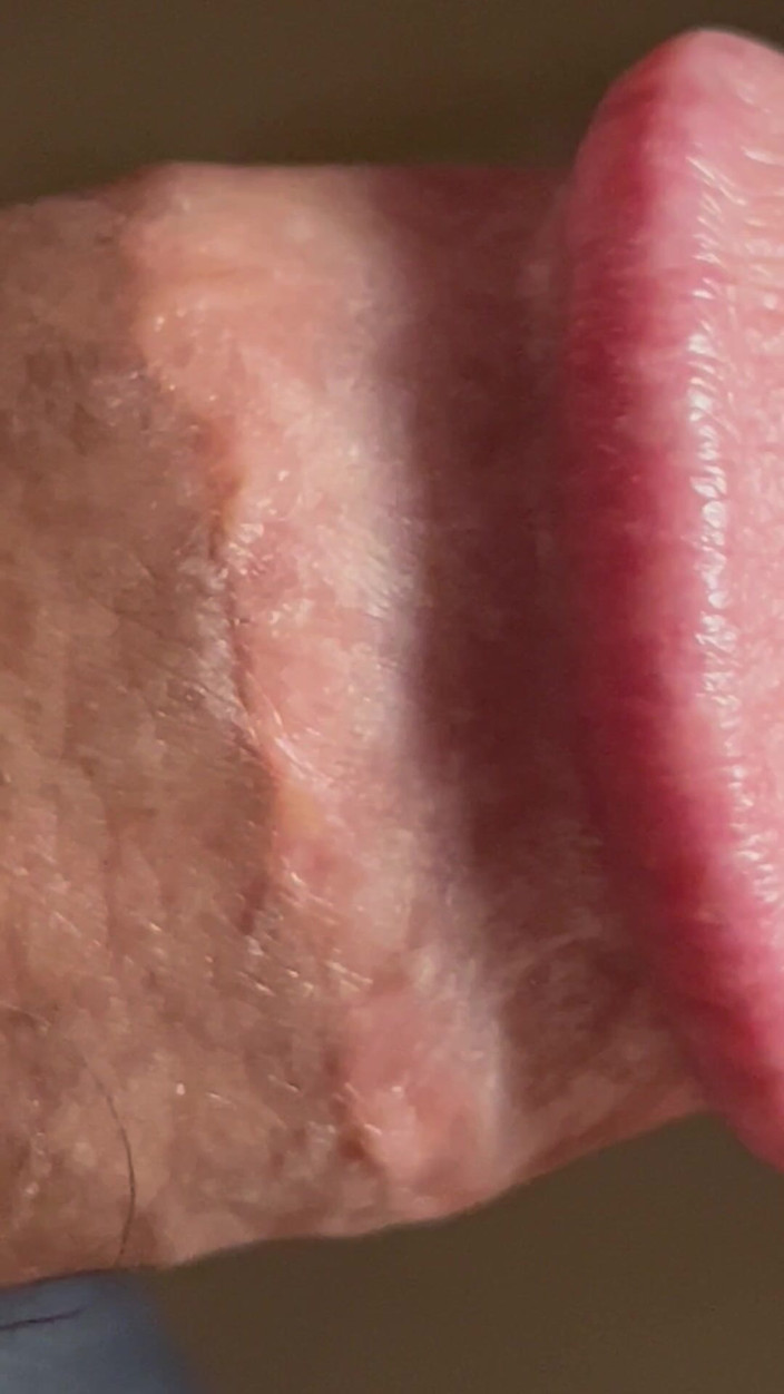 ragil01: Detailní záběr na penis s one vein