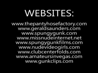 Spungy Gunk Films: Angie Dove - The pantyhose factory audition