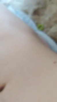Me Playing with My Non-op Hard Morning Clit
