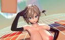 Mmd anime girls: Mmd R-18 fete anime clip sexy cu dans 157