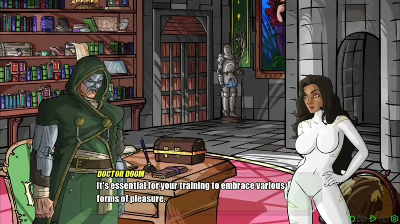 Xr Gamer: Doom Stretches Angela's Tight Asshole with His Huge Monster Cock -...