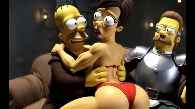 Octopussy Lovers Club: プライベート・カッコウ・クラブ。独占3Dシンプソンズ・カートゥーン・パロディ