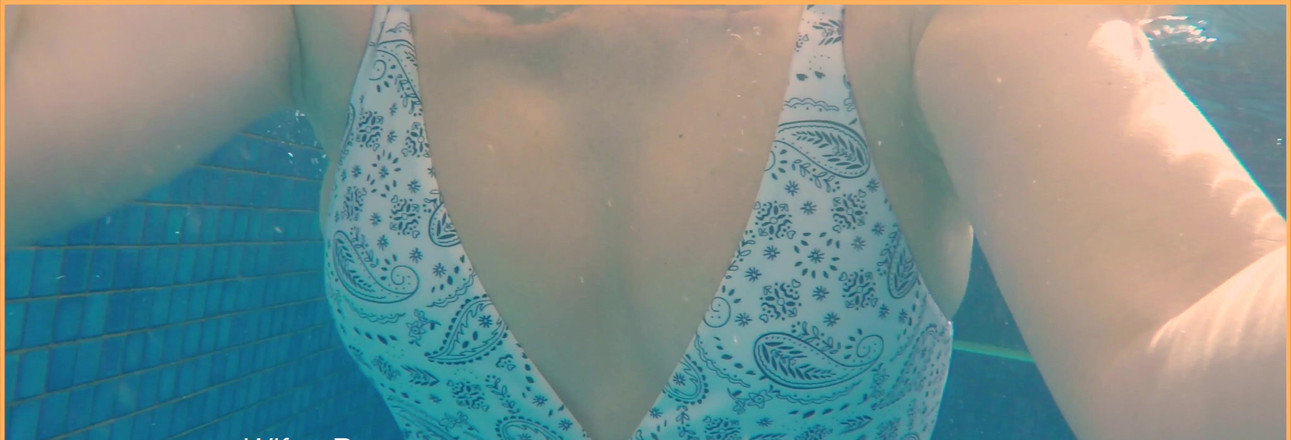 Wifey Does: Blankziehen unter wasser im pool