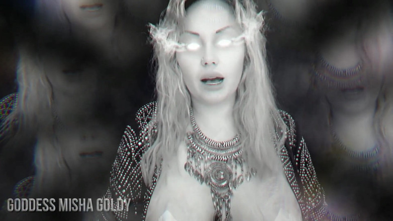 Goddess Misha Goldy: お前の生命力を徹底的に吸い取ってやる!ごっくん、食べさせてください!