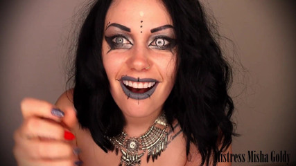 Goddess Misha Goldy: Live-cam voodoo CBT