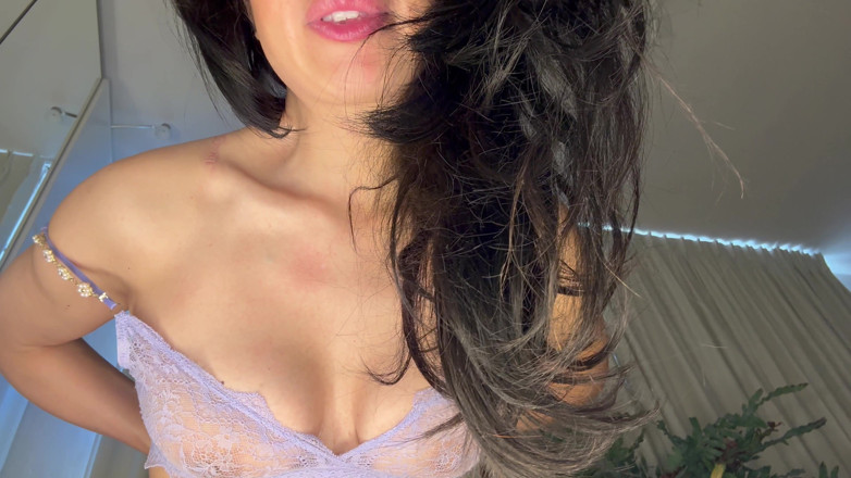 Asmr_mouth: 你想要看到你在哪里结束的小第一人称视角?