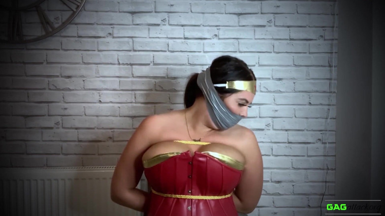 Gag Attack: Terri - WW in bondage
