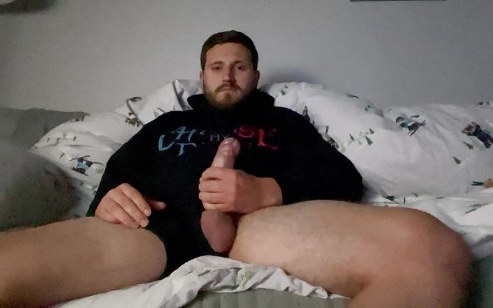 Slutty Samuel: 玩弄我的大鸡巴并射精