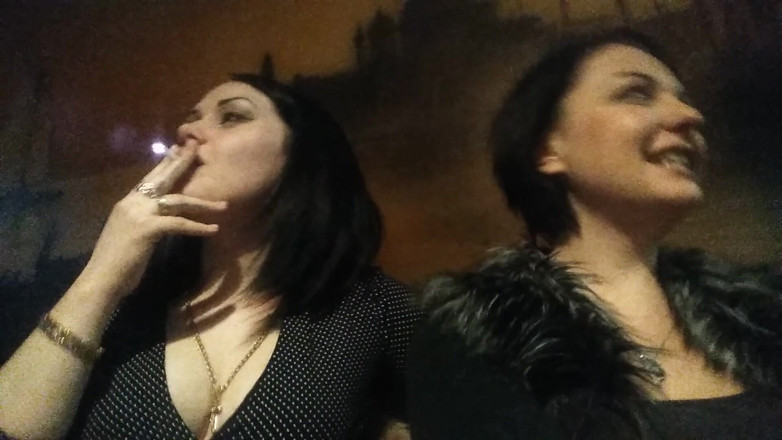 Goddess Misha Goldy: Talking and Smoking Hookah and Cigarettes in the Club