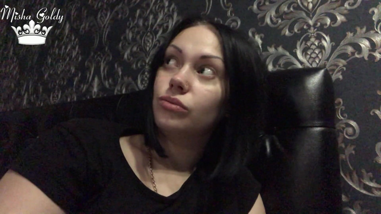 Goddess Misha Goldy: Locking the virgin perverts