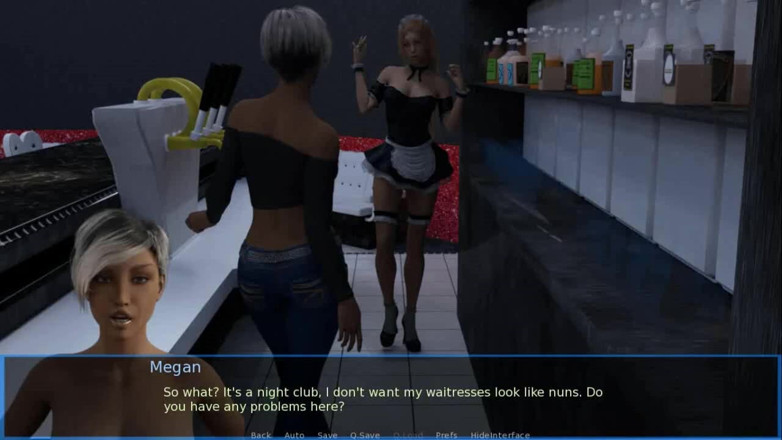 Dirty GamesXxX: Liza's story: night club full with horny lesbians - ep. 17