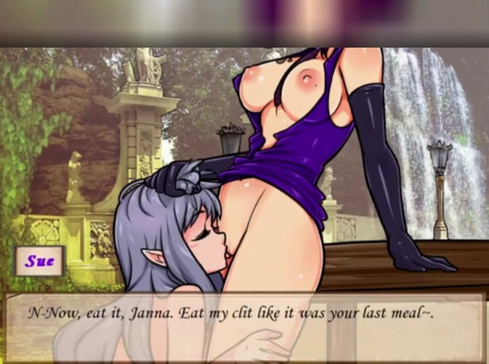3DXXXTEEN2 Cartoon: Janna se učí jíst kundičku. 3D porno kreslený sex