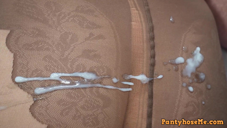 Pantyhose me porn videos: Thick wife with natural tits in pantyhose gets fucked by...