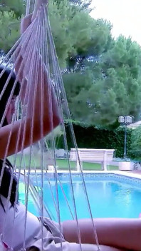 Ebony skinny teen Sasha Jones gets fucked hard at casting