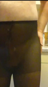 Melancap miang dalam pantyhose denda asing