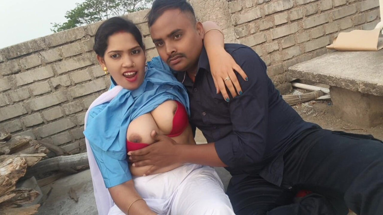 Sona bhabhi: 18 Years Virgin College Girl Big Boob Press by Her...