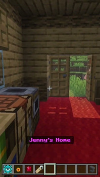 Minecraft Jenny Mod na bedrocku a má sex s Jenny