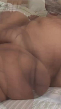 BBW ebony milking big cock dry