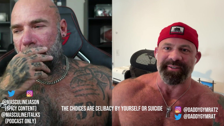 Raw and Uncensored with Masculine Jason: Wyznania gwiazdy porno - stepdaddy gym rat odcinek 167