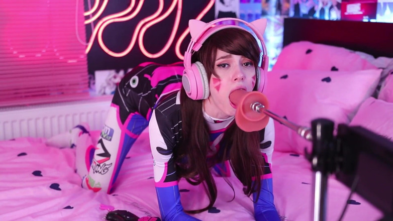 Yukki Amey: D.va Dva overwatch pilotów pieprzy maszynę