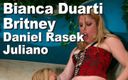 Picticon Tranny: Bianca Duarti et Britney &amp;amp; Daniel Rasek et Juliano, BBGT à quatre