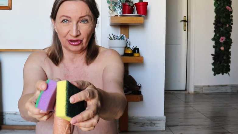 MariaOld: From Mess to Bliss Granny Maria's Dick Cleaning Skill