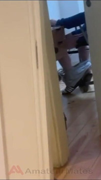 Caught My Straight Flatmate Jerking off to Porn