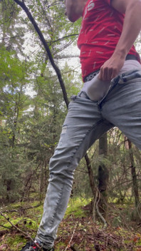 Outside Jerking Gay Crossing