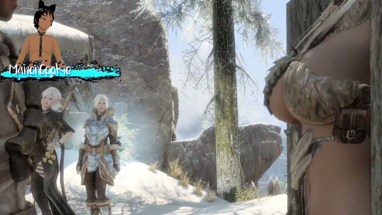 Manor Cookie: Skyrim b і l - роза кругла попа тут, і вона красива!