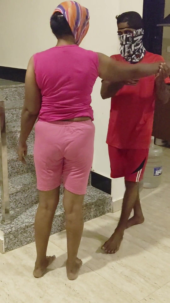 Thesana: A Food Delivery Boy Fucks a Desperate Widow