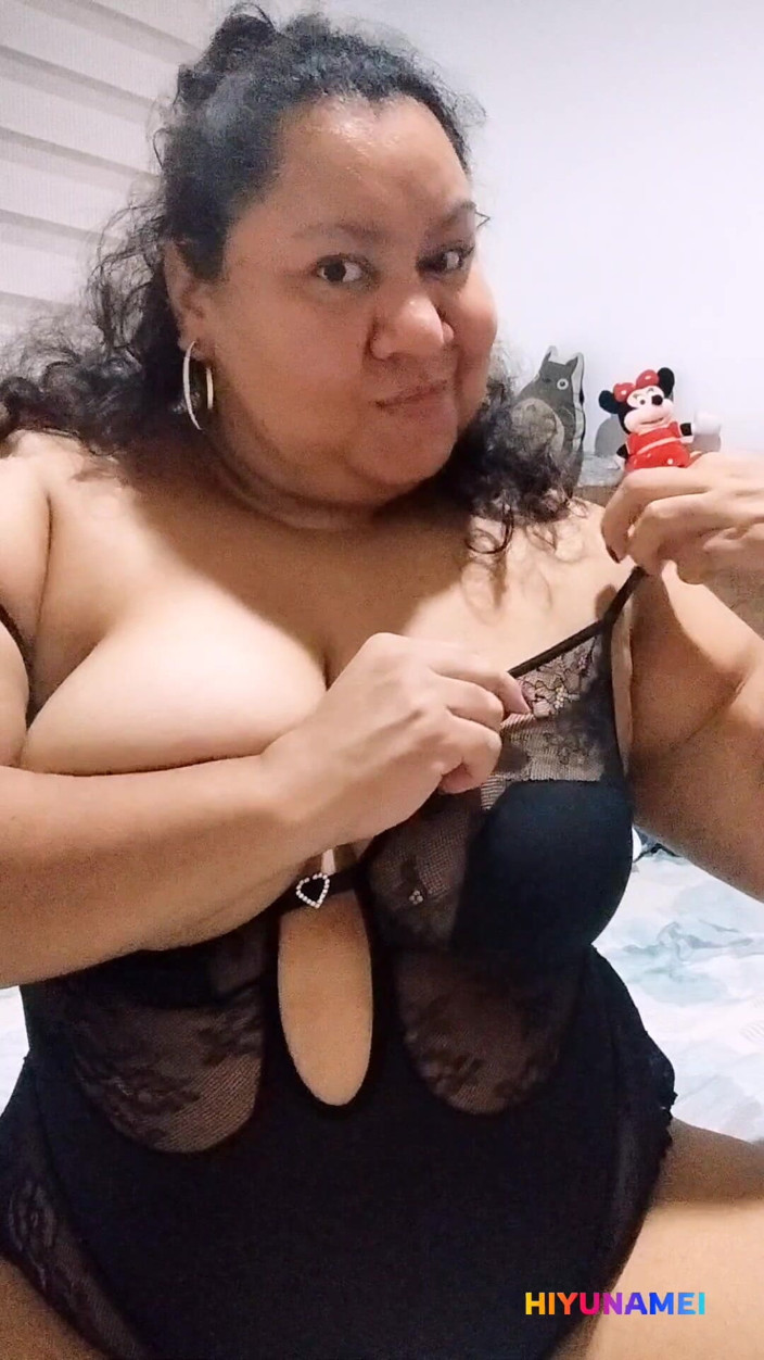 Hiyunamei-bbw: 自分の大きなアソコを見るのが本当に好きなんだ