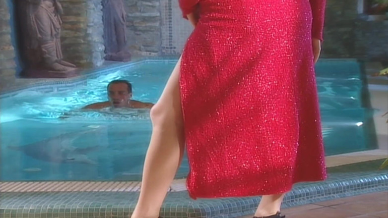 Antonio Adamo Film: Blonde Claudia Jamsson Gets Her Ass Broken by the Pool.