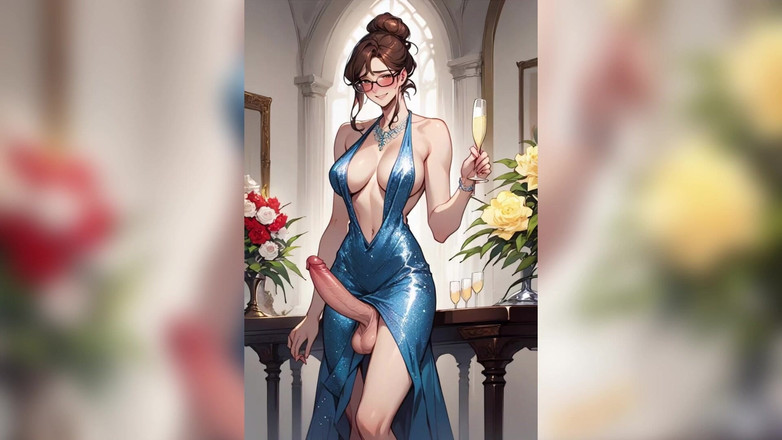 BBC Shemale: Con cu khổng lồ chuyển giới xuất tinh