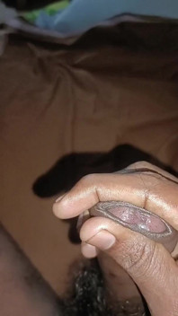 Masturbazione di cazzo nero