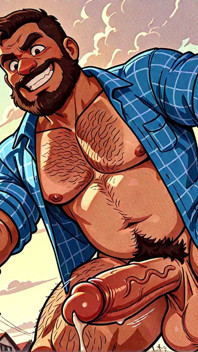 Cowok ini crot di dalam memek monster dongs