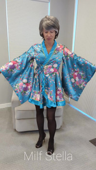 Sadie's Pretty Blue Robe