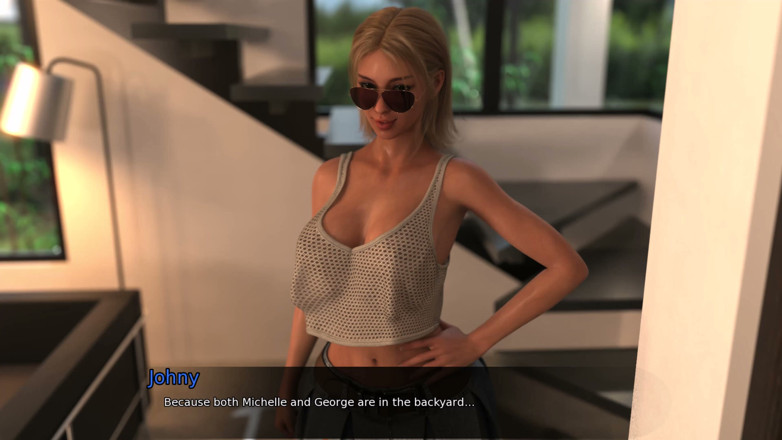 Kitty Gamer: Passions Playground 11 George Party สําหรับลูกเลี้ยงสาวของเขาน่าสนใจ