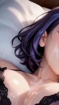 Luna La Zorra De Lencería Azul Transparente, Nueva Chica Harén, Dormitorio Sexo Perrito Mamada Facial, 4k120