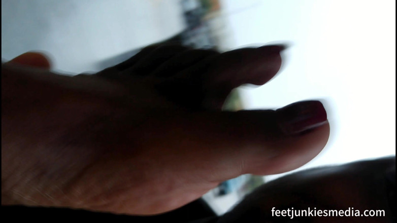 Foot Patrol: Renee&amp;;s Hershey cioccolato bbw taglia 10 piedi 4K