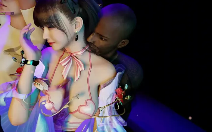 X Hentai: Sculpted in Pixels: 3D Beauty with Bigtits - 3D Animation