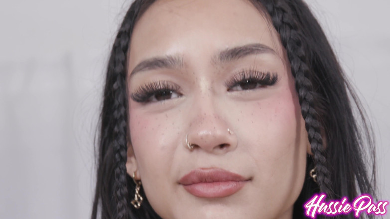 Hussie Auditions: Texas Teen Takes Twelve (inches) Featuring Katie Cai with Damion Dayski