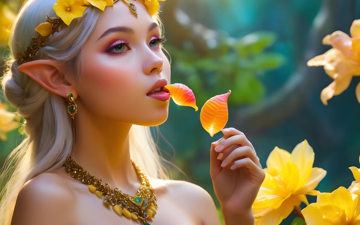 AI Girls: Красивые девушки-эльфы с Grewia