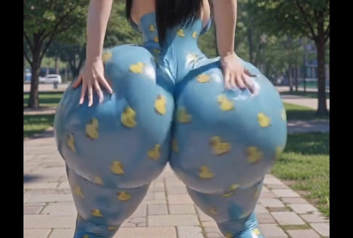 Animate golden: Celeste, legging, cul avec des canards
