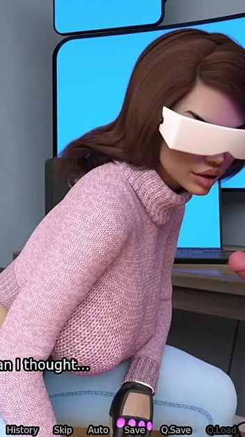 Stepmom Blows Me While Wearing a VR Head Set- the Sexbot #26 Gameplay