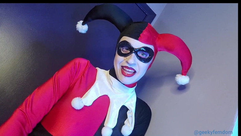 Geeky Femdom: Harley Quinn Sana Hükmediyor
