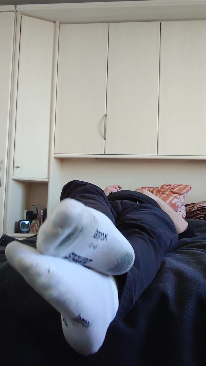 Carmen_Nylonjunge: Sneakers putih saya Socks