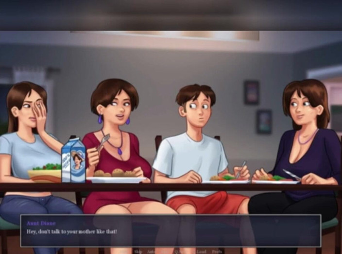 3DXXXTEEN2 Cartoon: ไดแอนตัดสินใจย้ายเข้ามาอยู่ หนังโป๊การ์ตูน 3D เย็ดกัน
