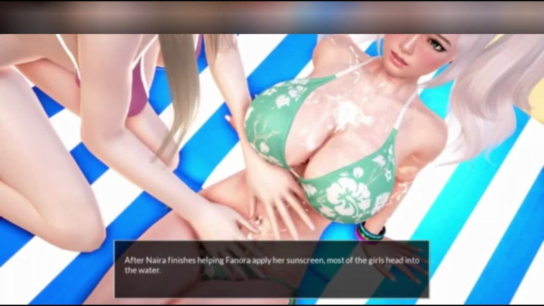 3DXXXTEEN2 Cartoon: Obrigado pelas grandes ondas! 3D pornô cartoon sexo