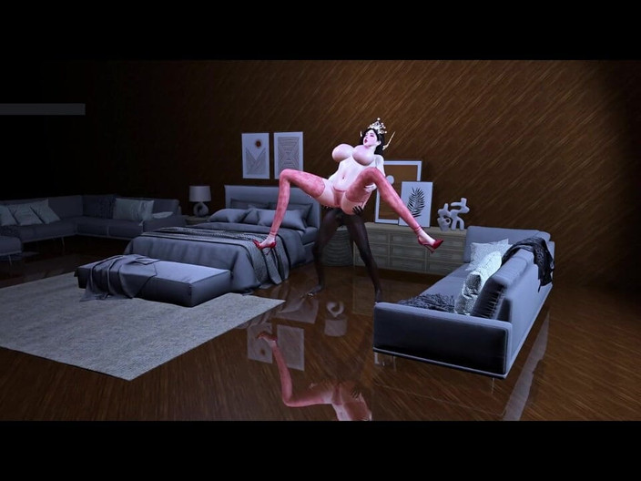 X Hentai: Deusa da realidade virtual: Despertar das Curvas 3D - 3D Animation Hentai